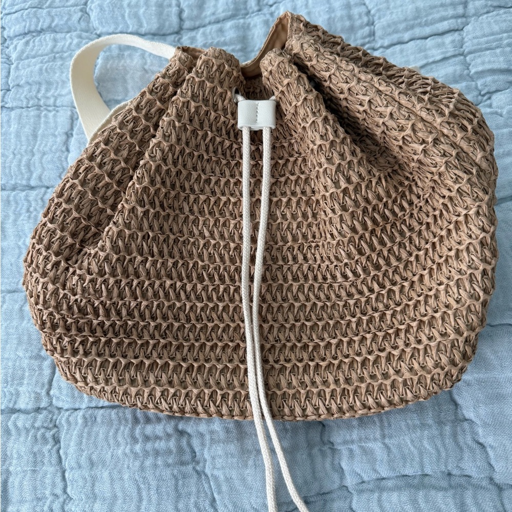 GAP Tan Woven Women's Backpack